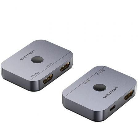 Switch Conmutador 8K HDMI 2.1 Bidireccional Vention AKPH0 HDMI Hembra/USB-C Hembra